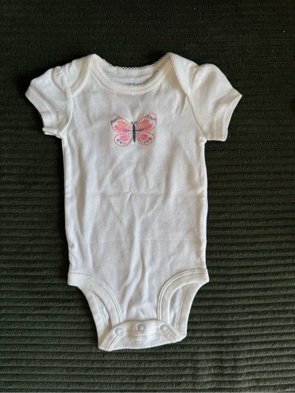 Carter's Floral and Butterfly Bodysuit 4-Pack, Size 3M